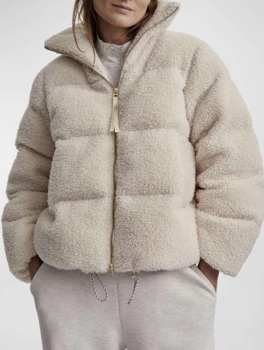 Varley Wilkins  Sherpa Puffer Jacket